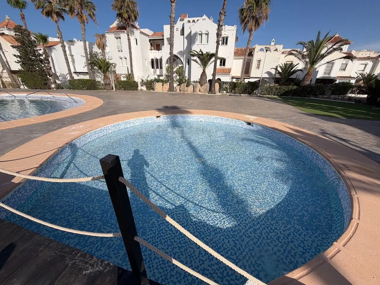 Swimming pool of Apartments for sale in Roquetas de Mar  with Air Conditioner, Heating and Terrace