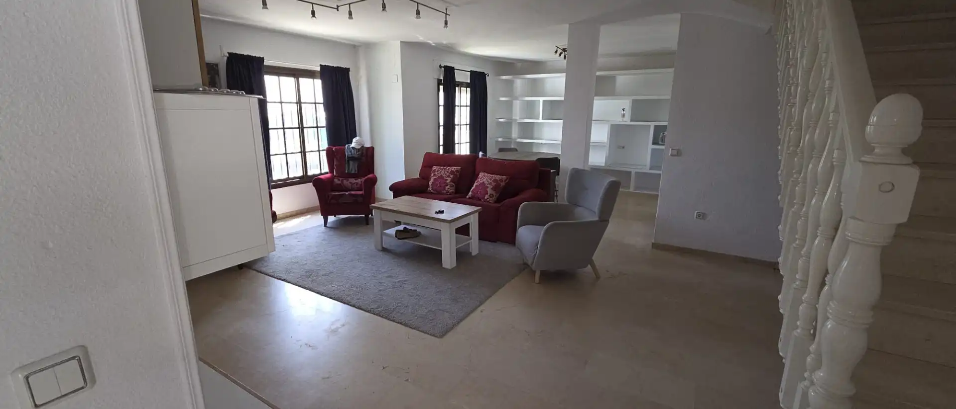 Living room of Houses for sale in Coín  with Air Conditioner, Private garden and Terrace