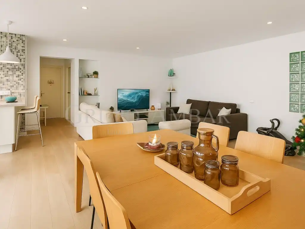 Sala d'estar de Pis en venda en Santa Eulària des Riu