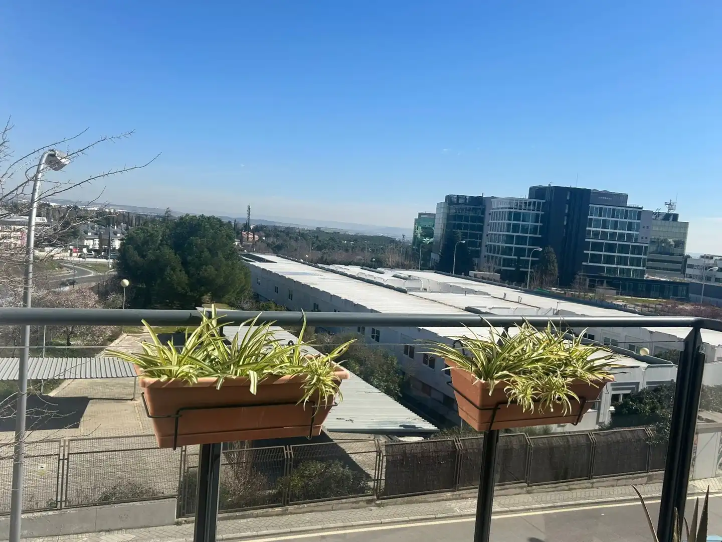 Terrassa de Apartament de lloguer en Madrid amb Calefacció, Jardí privat i Terrassa