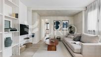 Sala d'estar de Apartament de lloguer en  Barcelona Capital amb Aire condicionat, Calefacció i Moblat