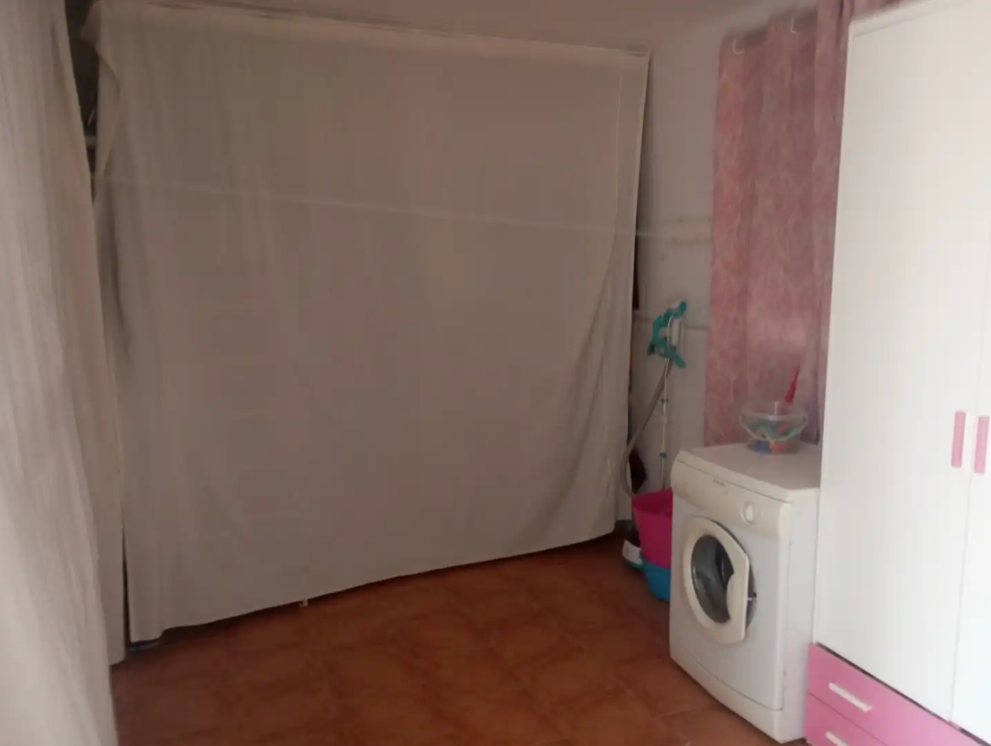 Schlafzimmer von Einfamilien-Reihenhaus zur Miete in La Algaba mit Klimaanlage, Terrasse und Abstellraum