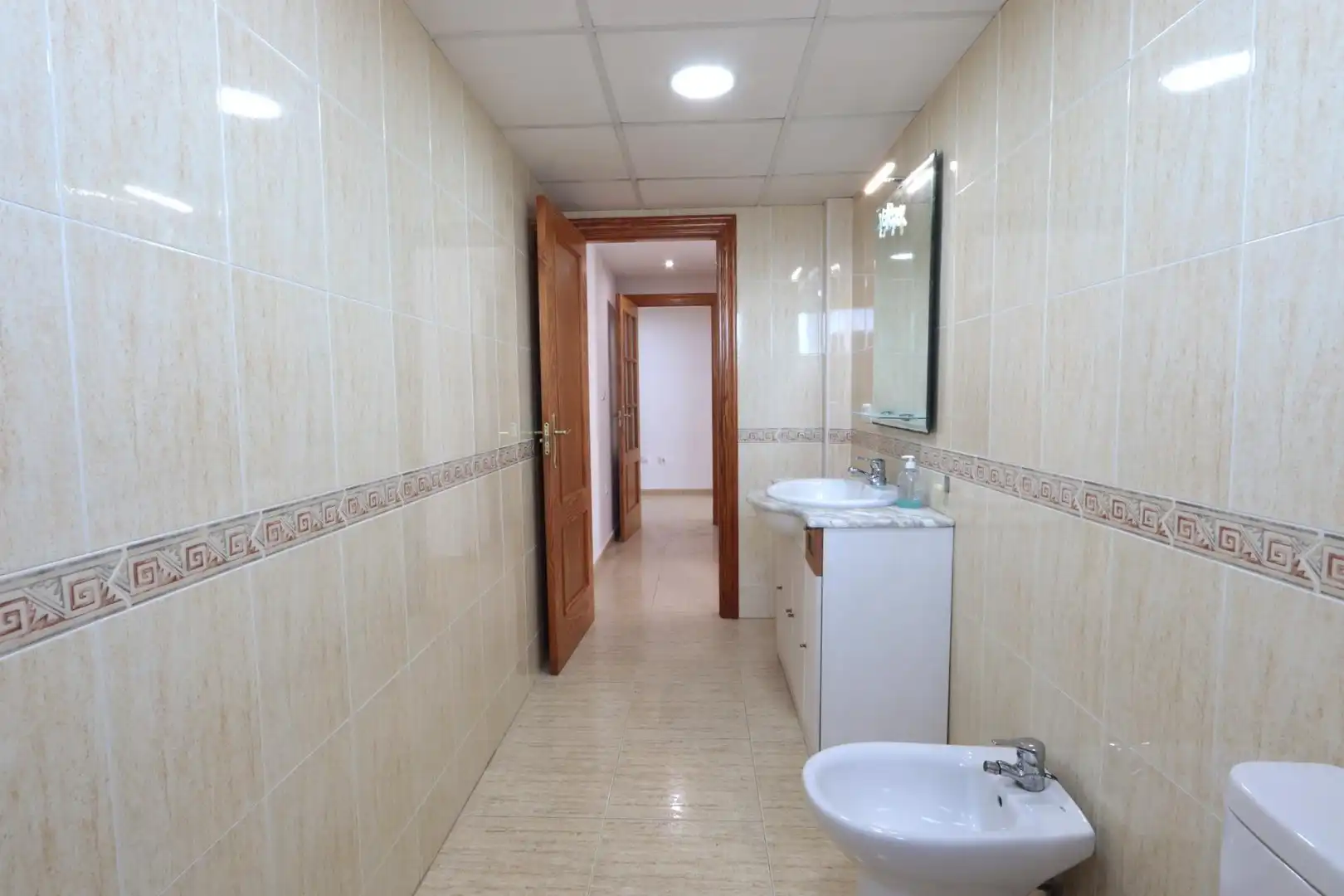 Bathroom of Flat for sale in Fuente Álamo de Murcia  with Air Conditioner, Heating and Terrace