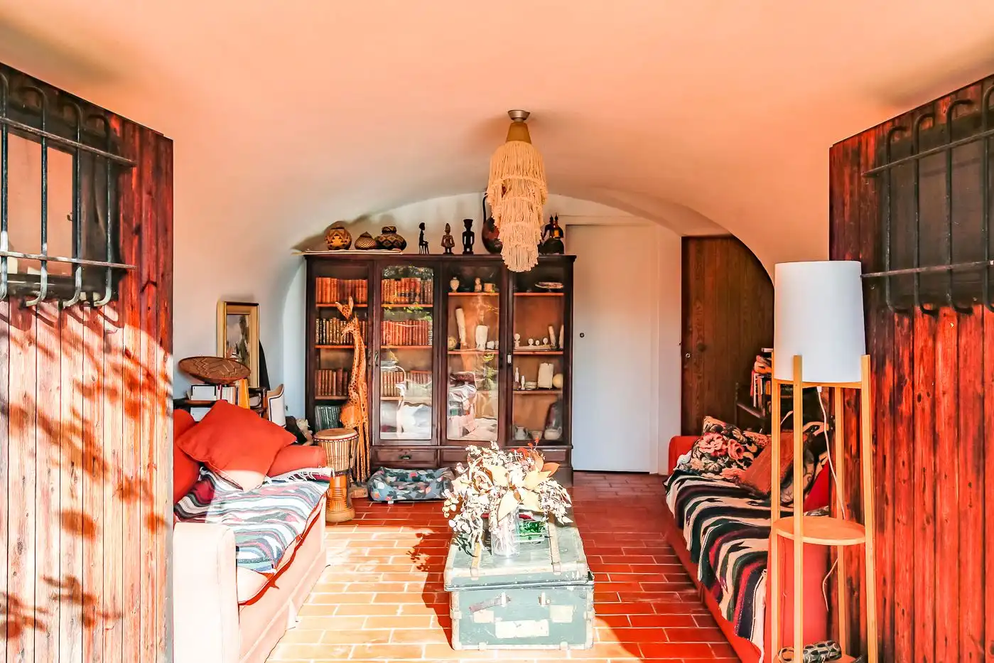 Living room of Country homes for sale in Maià de Montcal  with Heating, Private garden and Terrace