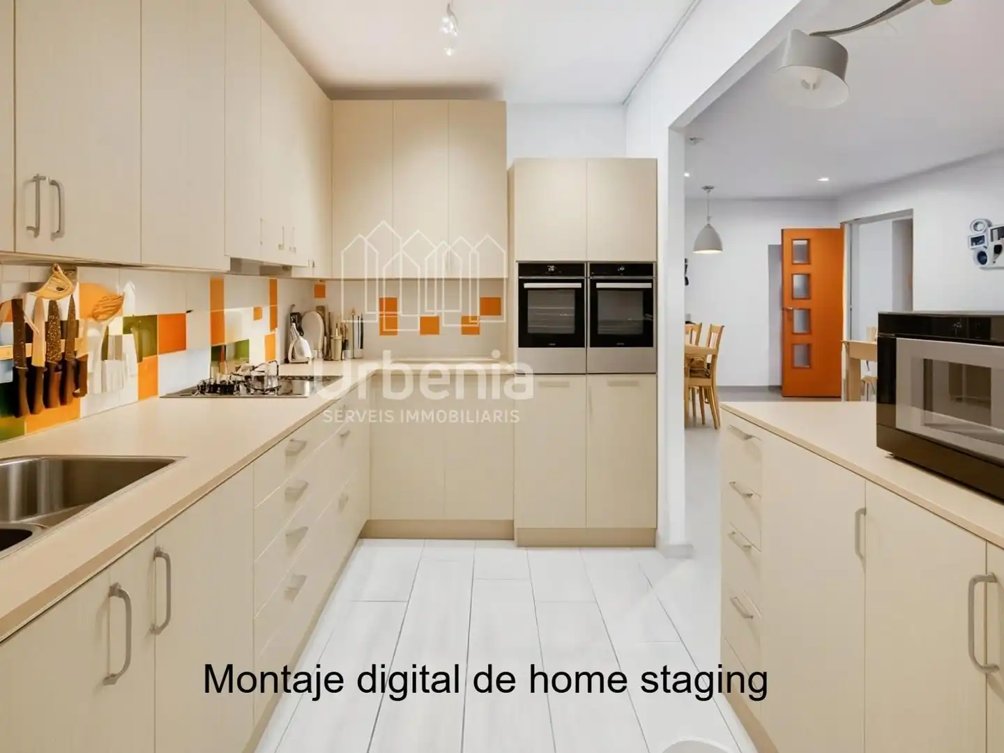 Kitchen of Flat for sale in Mataró  with Heating, Terrace and Storage room