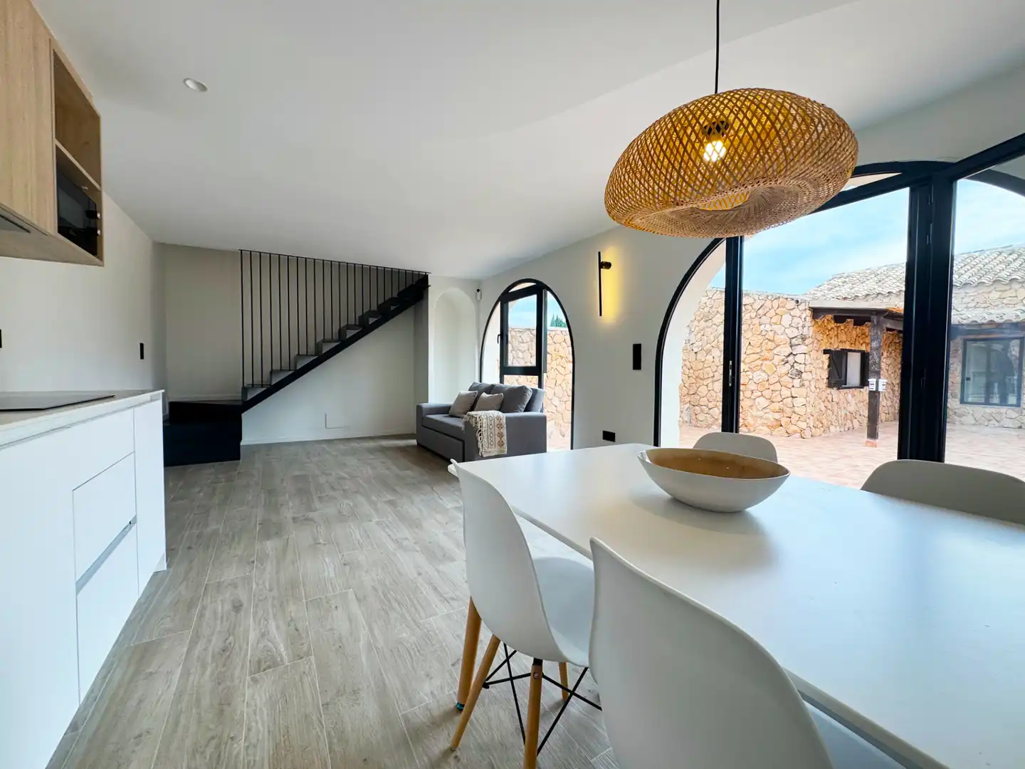 Sala de estar de Finca rústica en venta en San Javier con Aire acondicionado, Calefacción y Jardín privado