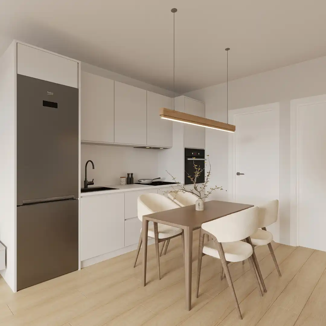 Cocina de Piso en venta en Madrid con Aire acondicionado y Piscina comunitaria