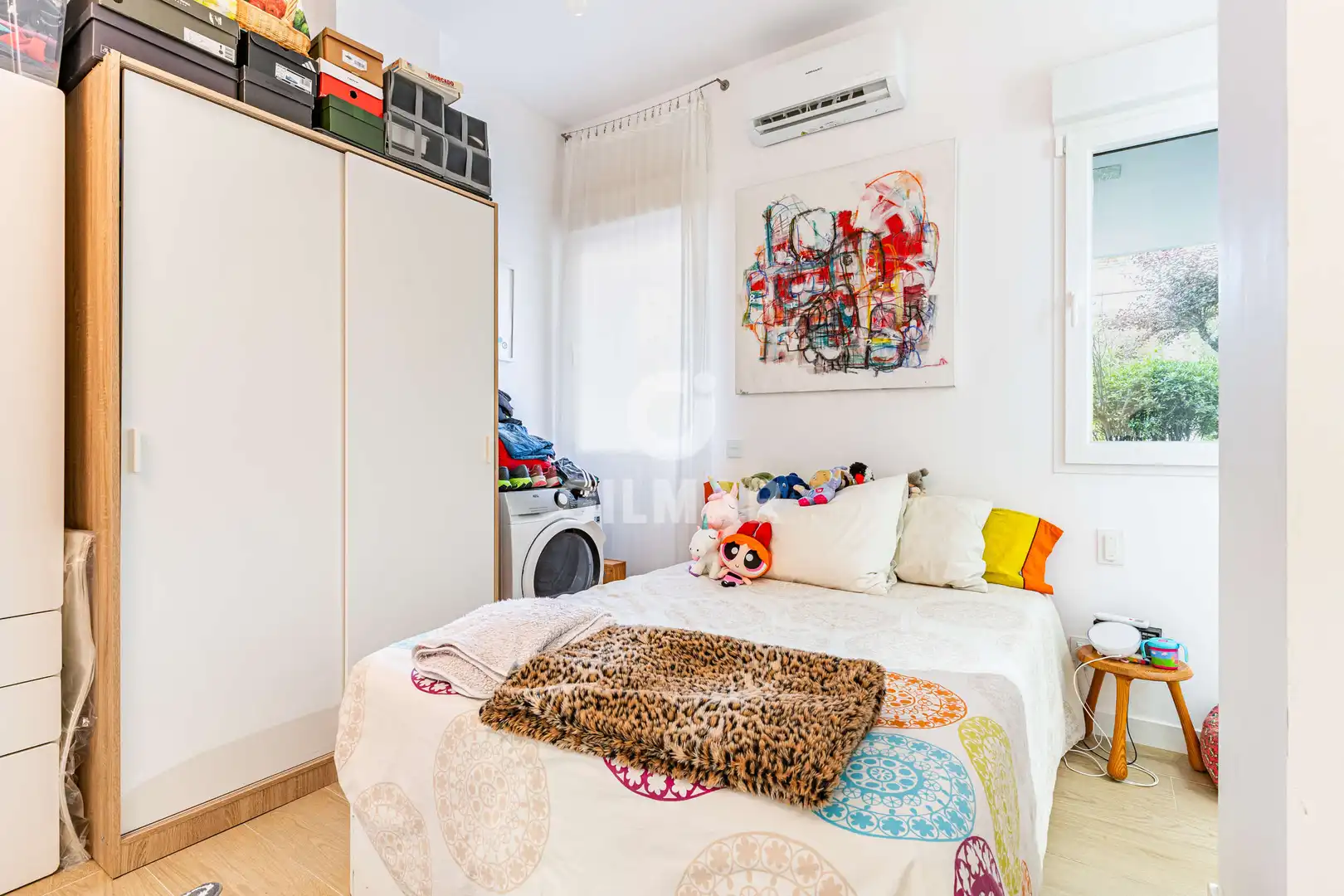 Bedroom of Flat for sale in Madrid  with Heating