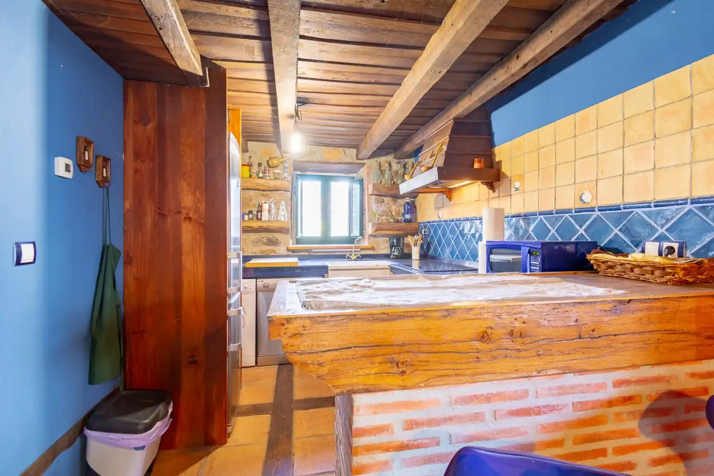 Cocina de Casa o chalet en venta en Boca de Huérgano con Trastero y Amueblado