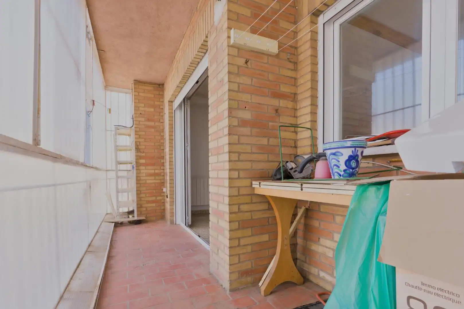 Balcony of Flat for sale in Granada  with Heating