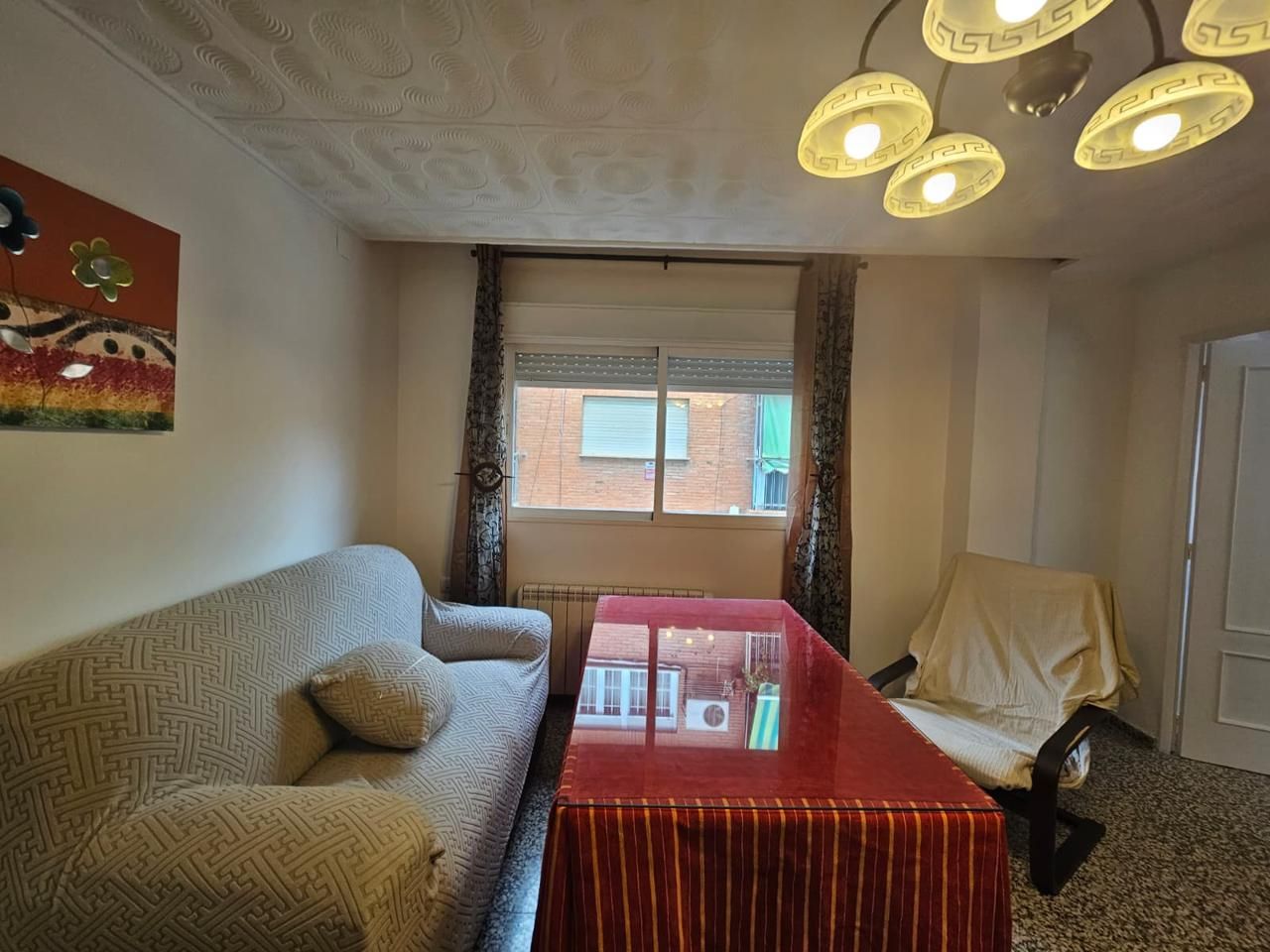 Sala d'estar de Pis de lloguer en  Granada Capital amb Moblat i Internet