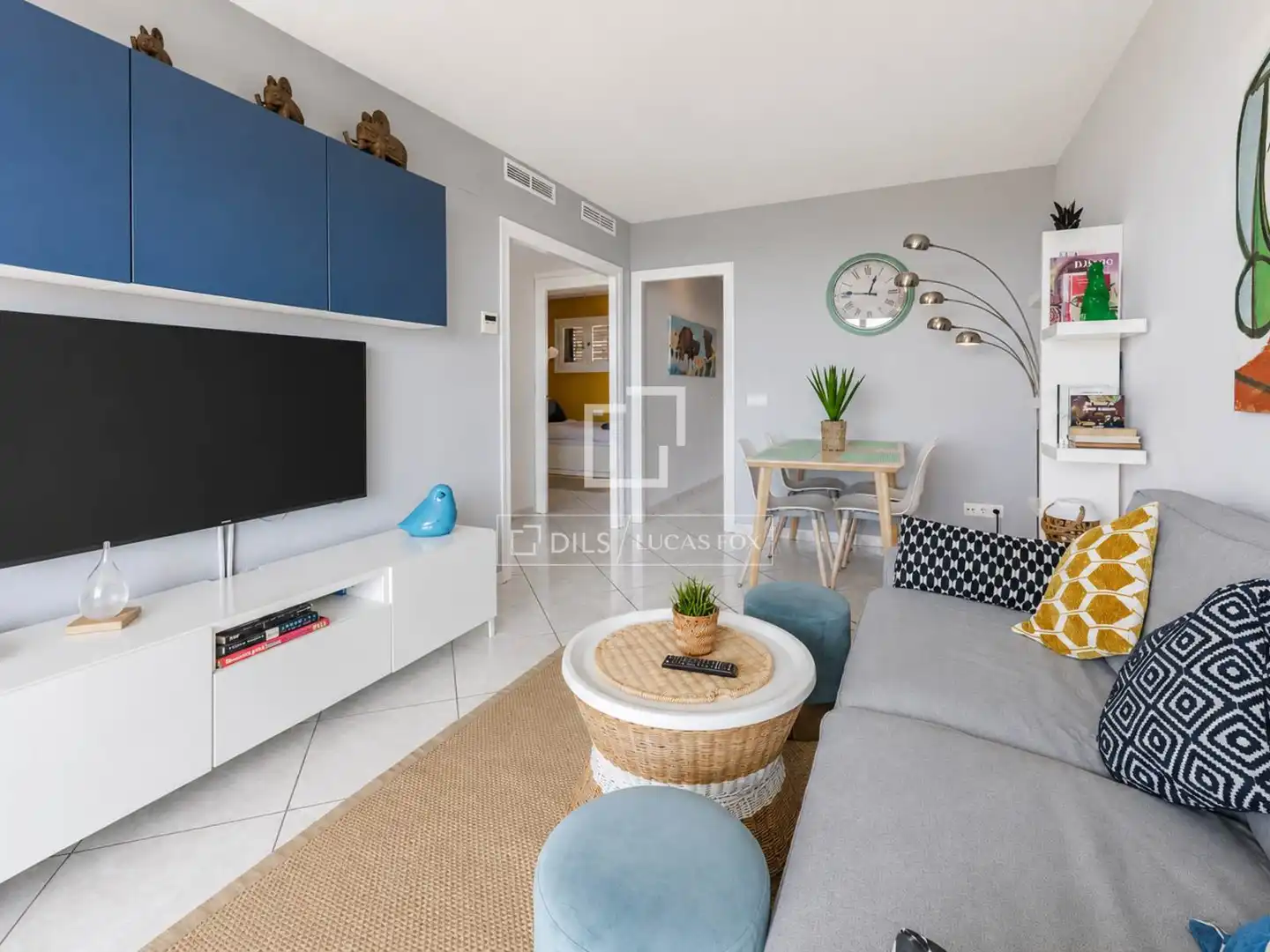 Living room of Flat for sale in Sant Pere de Ribes  with Air Conditioner, Heating and Private garden