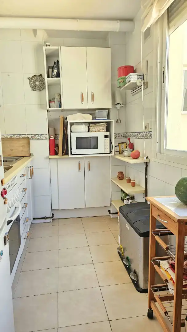 Cuina de Pis de lloguer en Alpedrete amb Calefacció, Parquet i Terrassa
