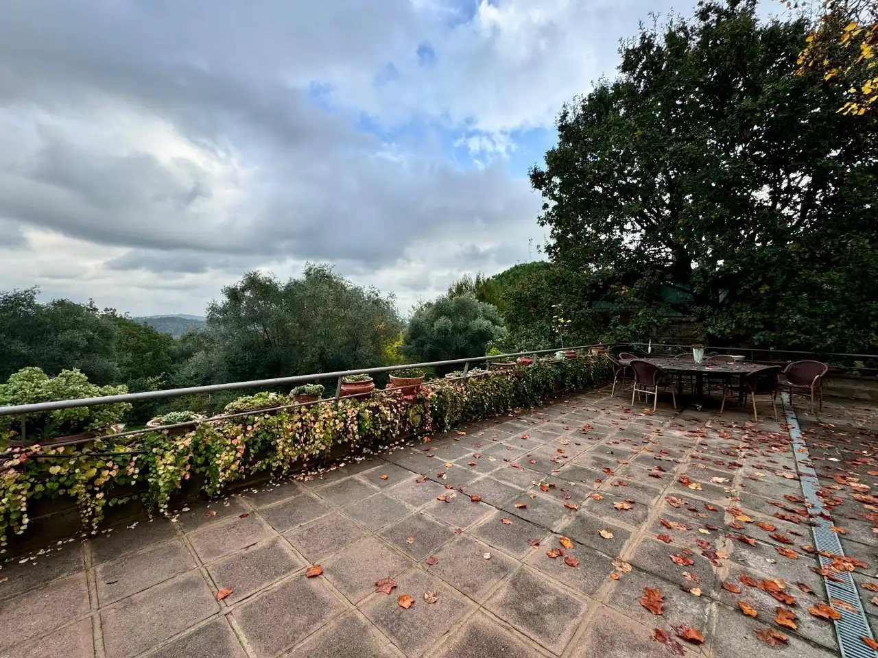 Terrace of Country homes for sale in Anglès  with Private garden, Terrace and Swimming Pool