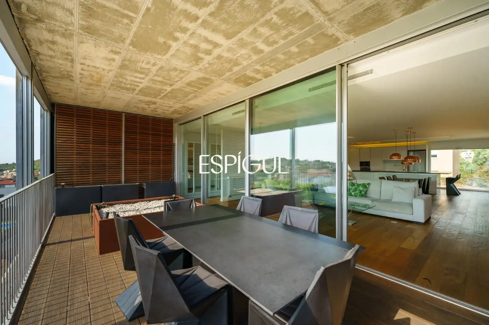 Terrassa de Dúplex en venda en Tiana amb Aire condicionat, Calefacció i Parquet