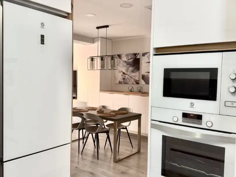 Kitchen of Flat for sale in Cartagena  with Air Conditioner