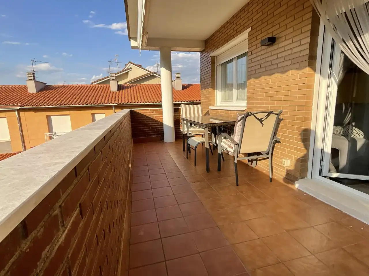 Terrace of Flat for sale in Alesanco  with Heating, Terrace and Furnished