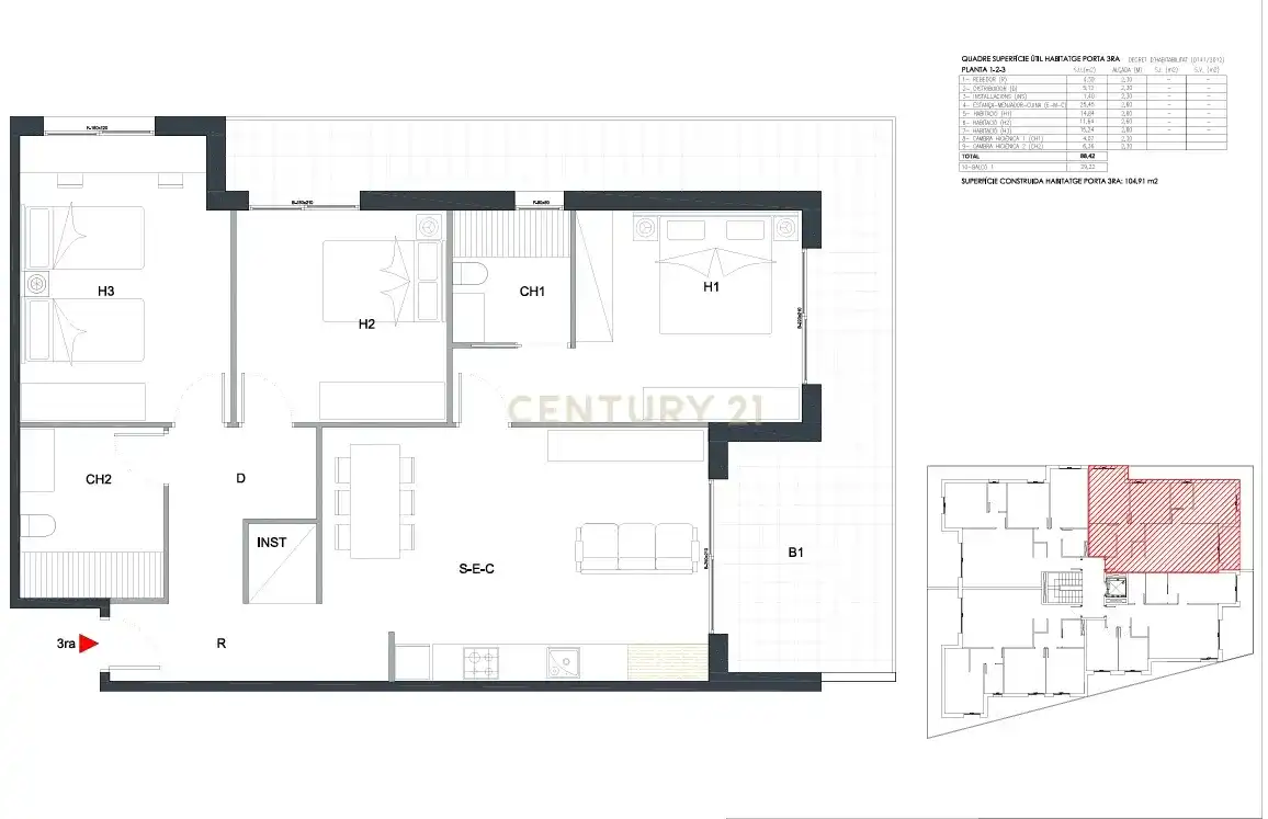 Appartement compact avec piscine à vendre à AV DE LA PAU 41 BLANES (GIRONA) 41, imagen 14