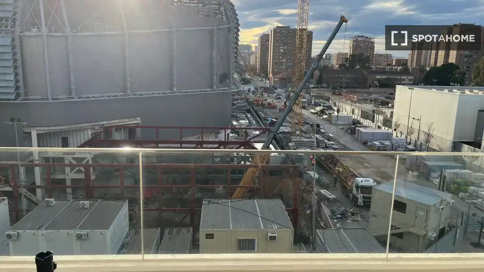 Vista exterior de Piso de alquiler en Valencia con Aire acondicionado, Calefacción y Amueblado