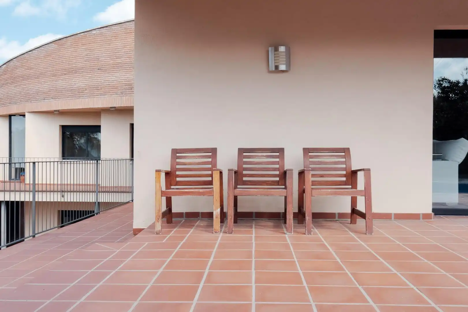 Terraza de Casa o chalet en venta en Caldes de Montbui con Aire acondicionado, Calefacción y Jardín privado