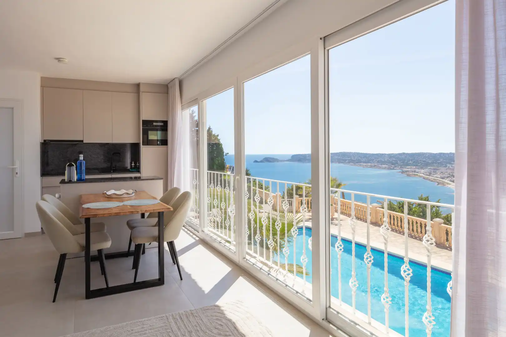 Balcony of Houses for sale in Jávea / Xàbia  with Air Conditioner, Heating and Private garden