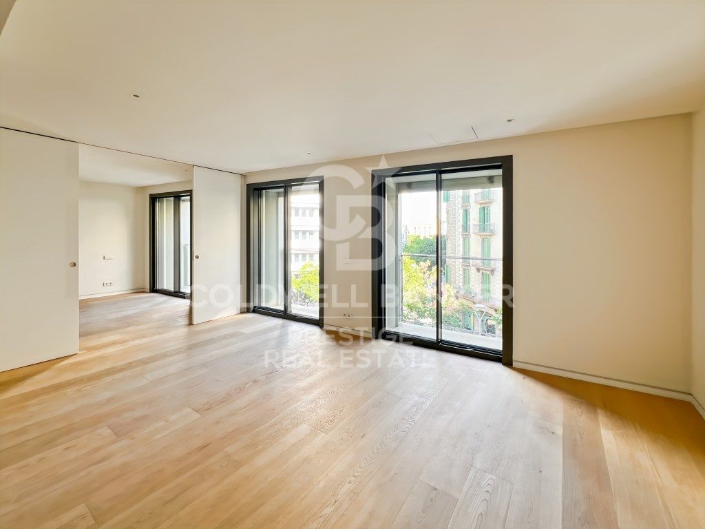 Vista exterior de Apartamento en venta en  Barcelona Capital con Terraza