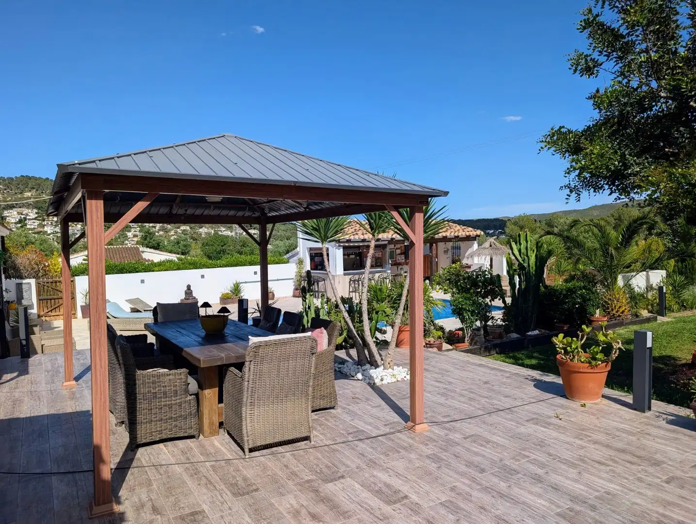 Terraza de Finca rústica en venta en Jávea / Xàbia con Aire acondicionado
