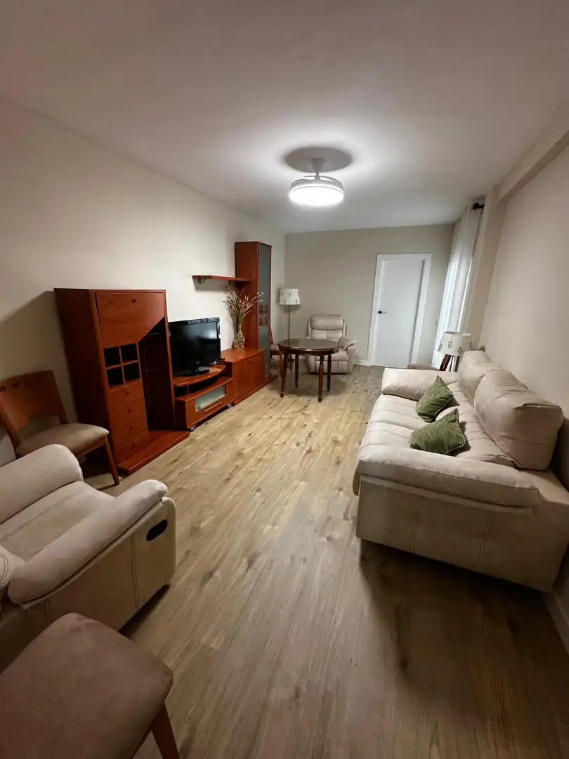 Living room of Flat for rent in  Jaén Capital  with Air Conditioner, Terrace and Furnished