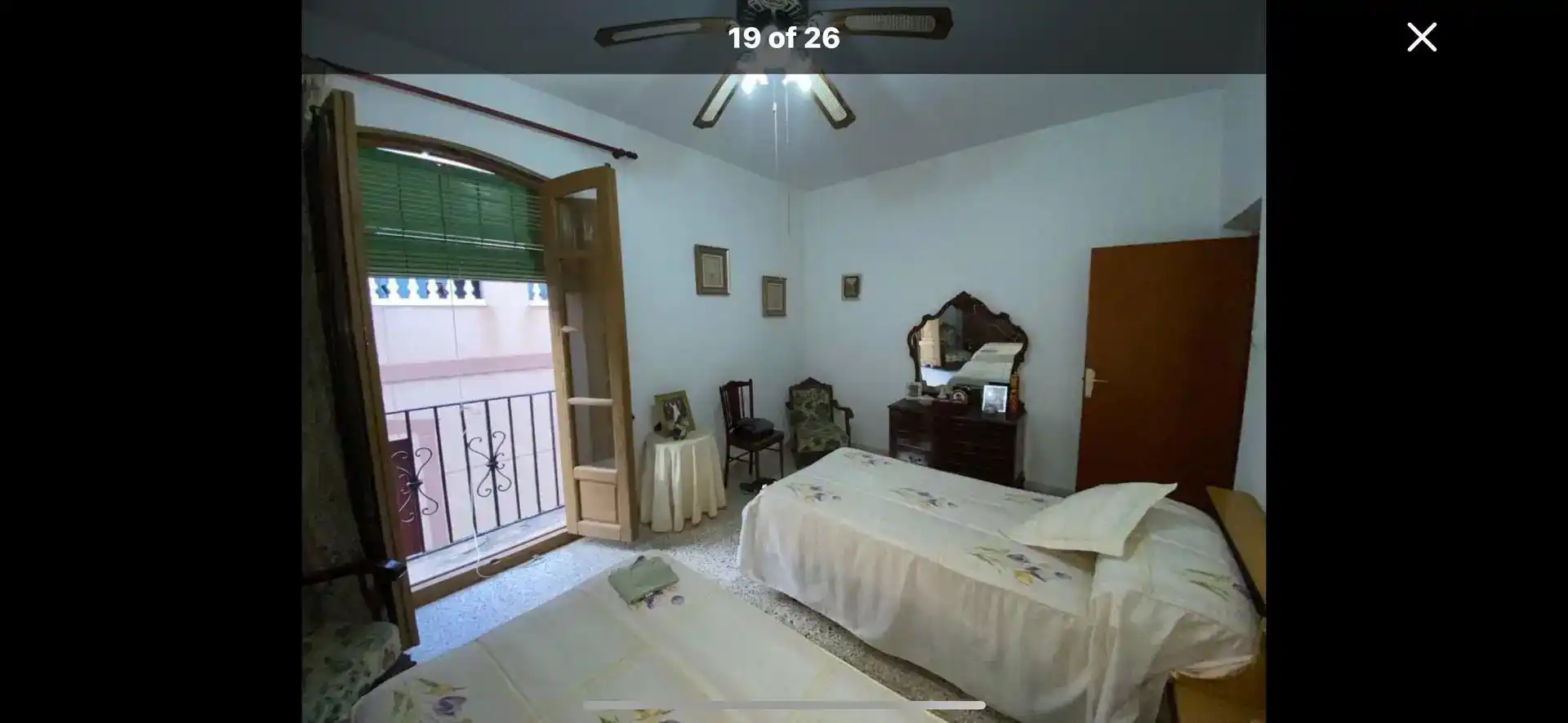 Dormitori de Casa adosada en venda en Huécija amb Jardí privat, Traster i Moblat