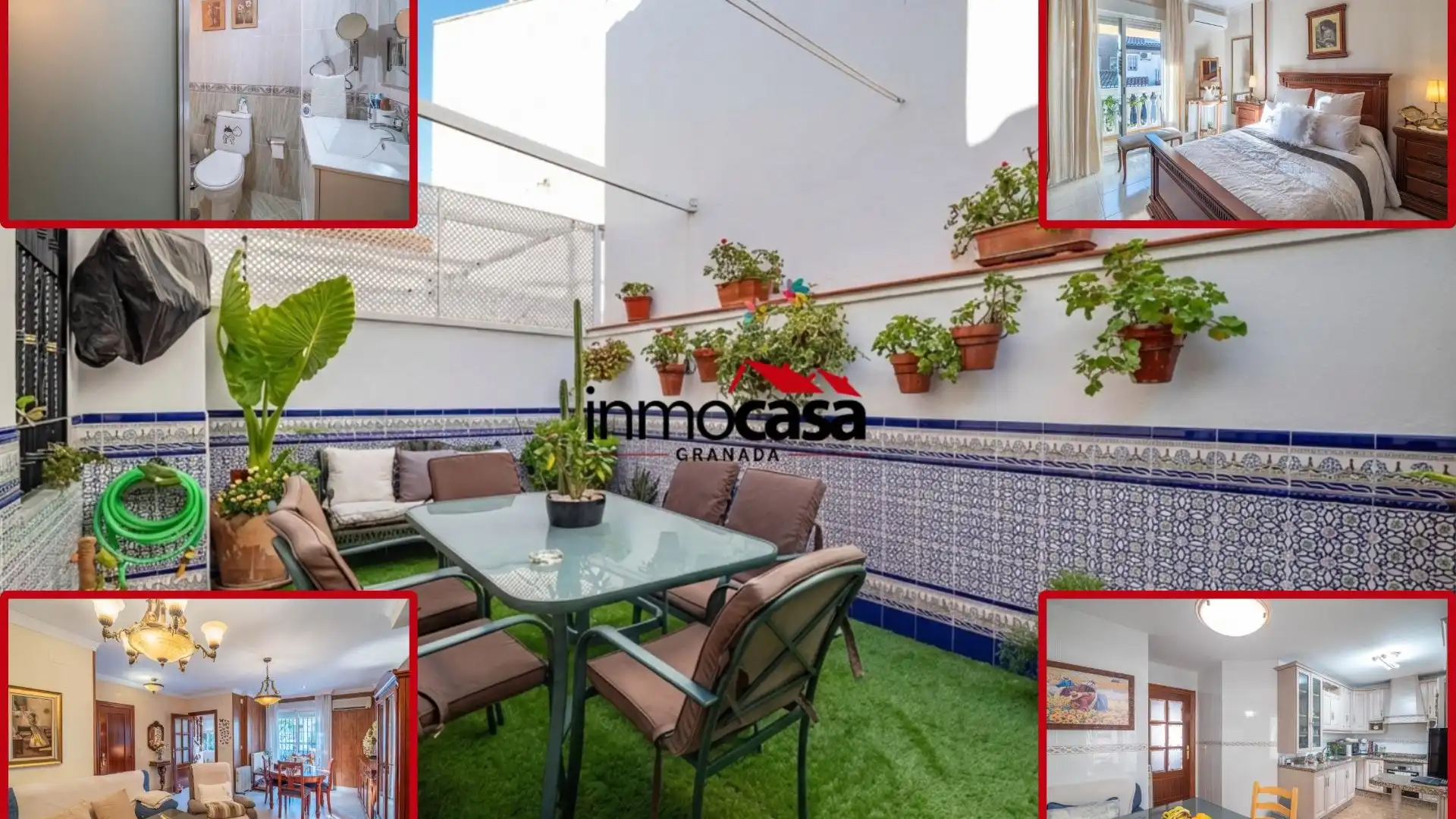 Terraza de Casa adosada en venta en Peligros con Aire acondicionado