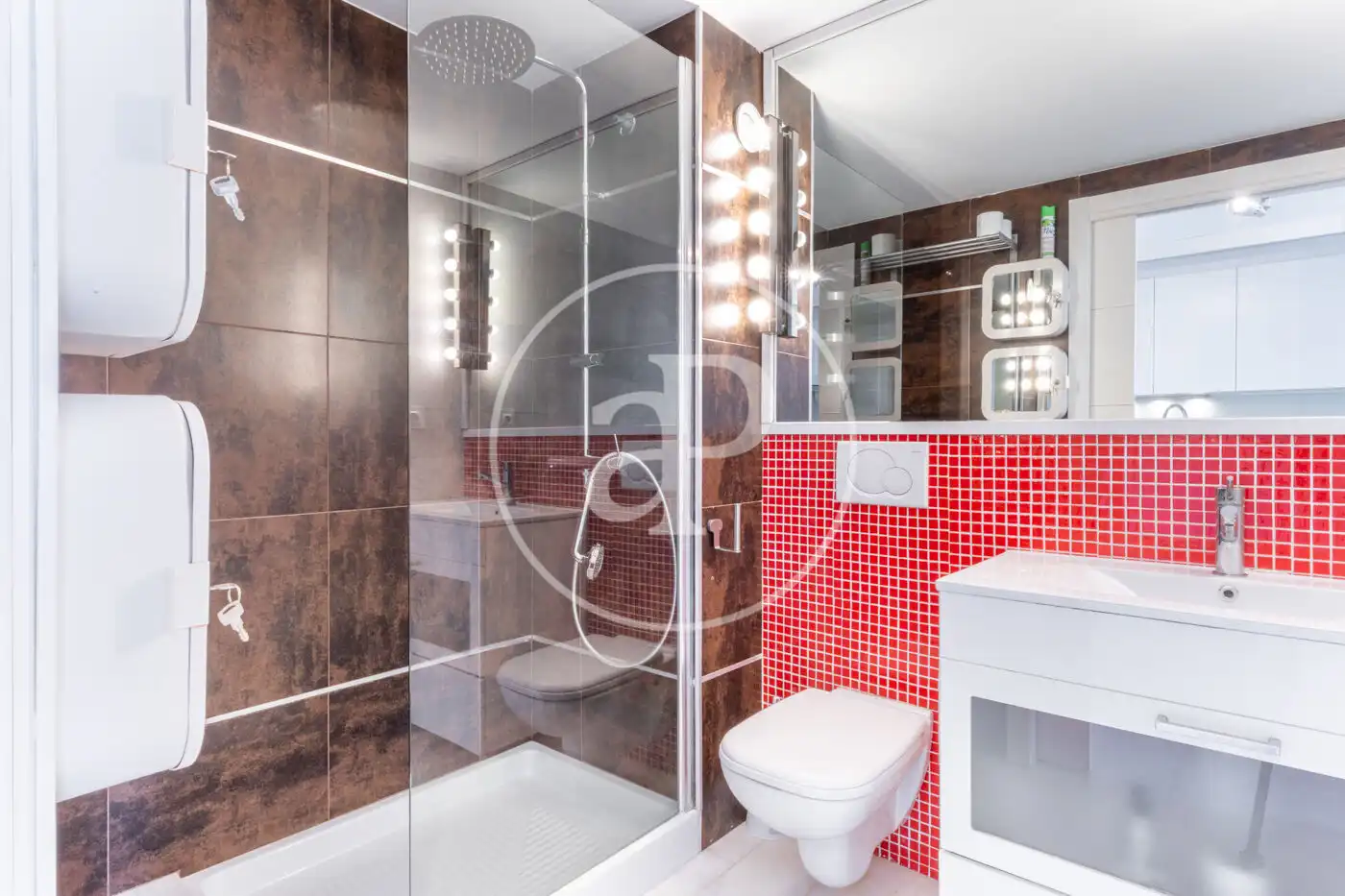 Baño de Loft de alquiler en Valencia con Aire acondicionado, Calefacción y Jardín privado