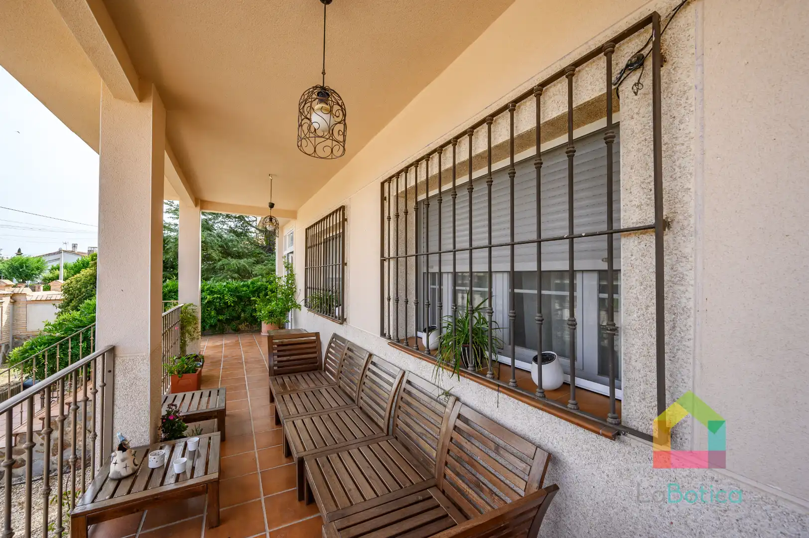 Terrassa de Casa o xalet en venda en Cobisa amb Aire condicionat, Calefacció i Jardí privat