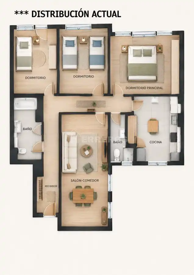 Piso con terraza en venta en GRAN VIA, imagen 28