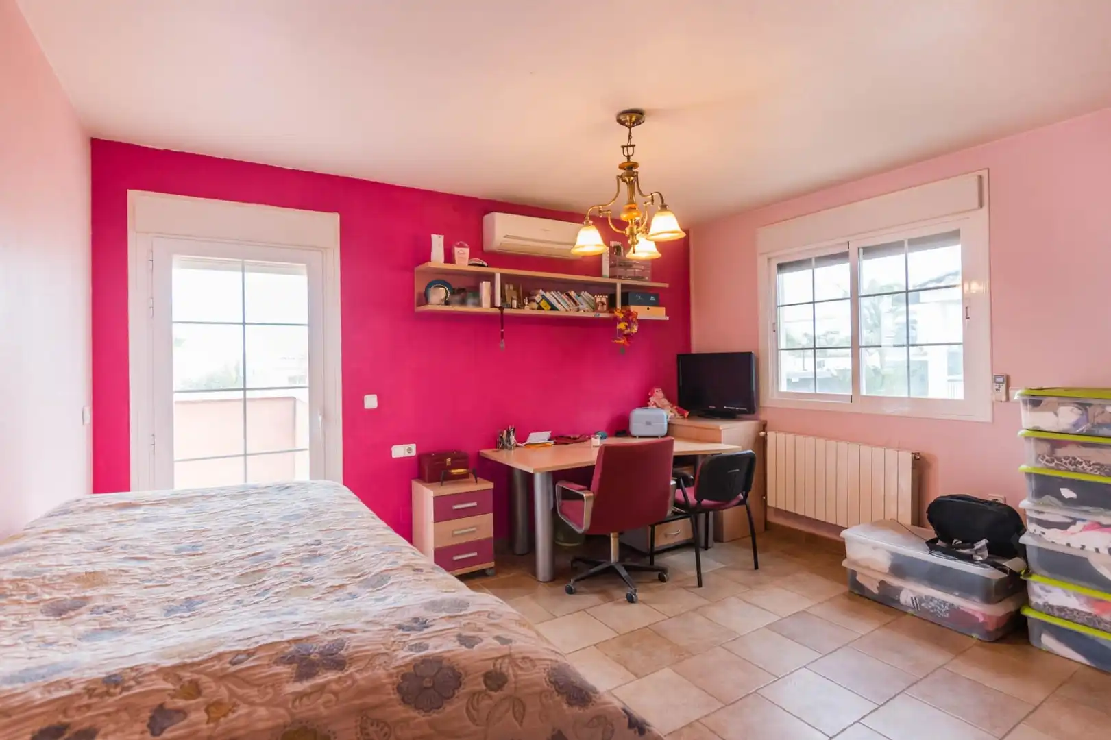 Habitación de Casa o chalet en venta en Molina de Segura con Aire acondicionado, Calefacción y Jardín privado