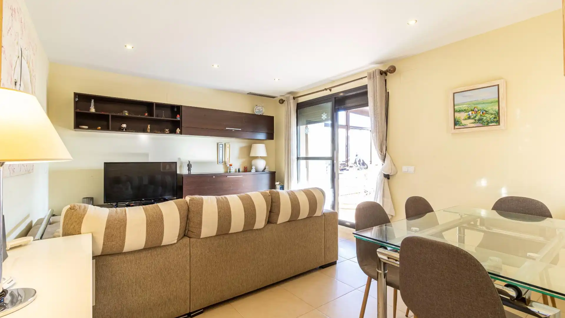 Sala de estar de Piso en venta en Jerez de la Frontera con Aire acondicionado, Terraza y Trastero