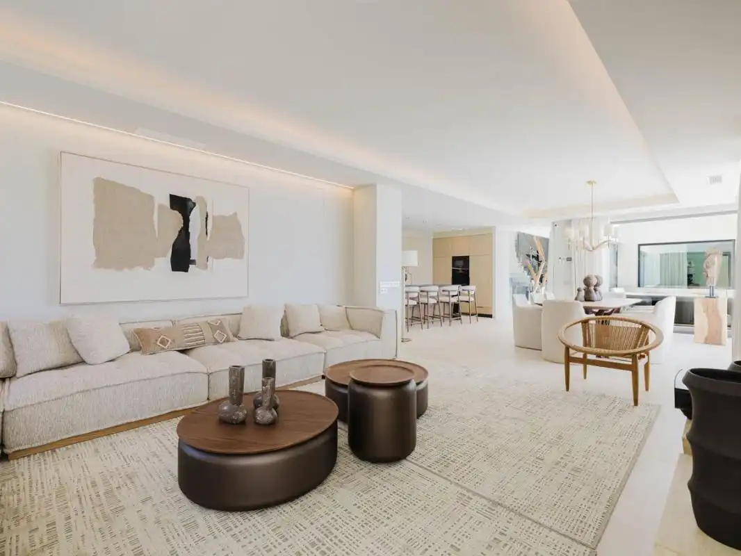 Living room of Houses for sale in Benalmádena  with Air Conditioner, Heating and Private garden