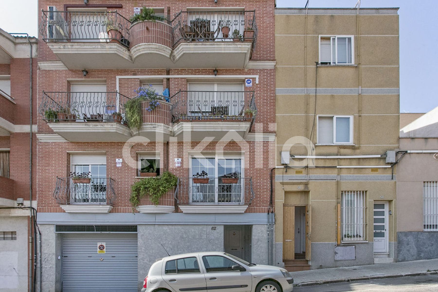 Exterior view of Flat for sale in Terrassa  with Heating and Terrace