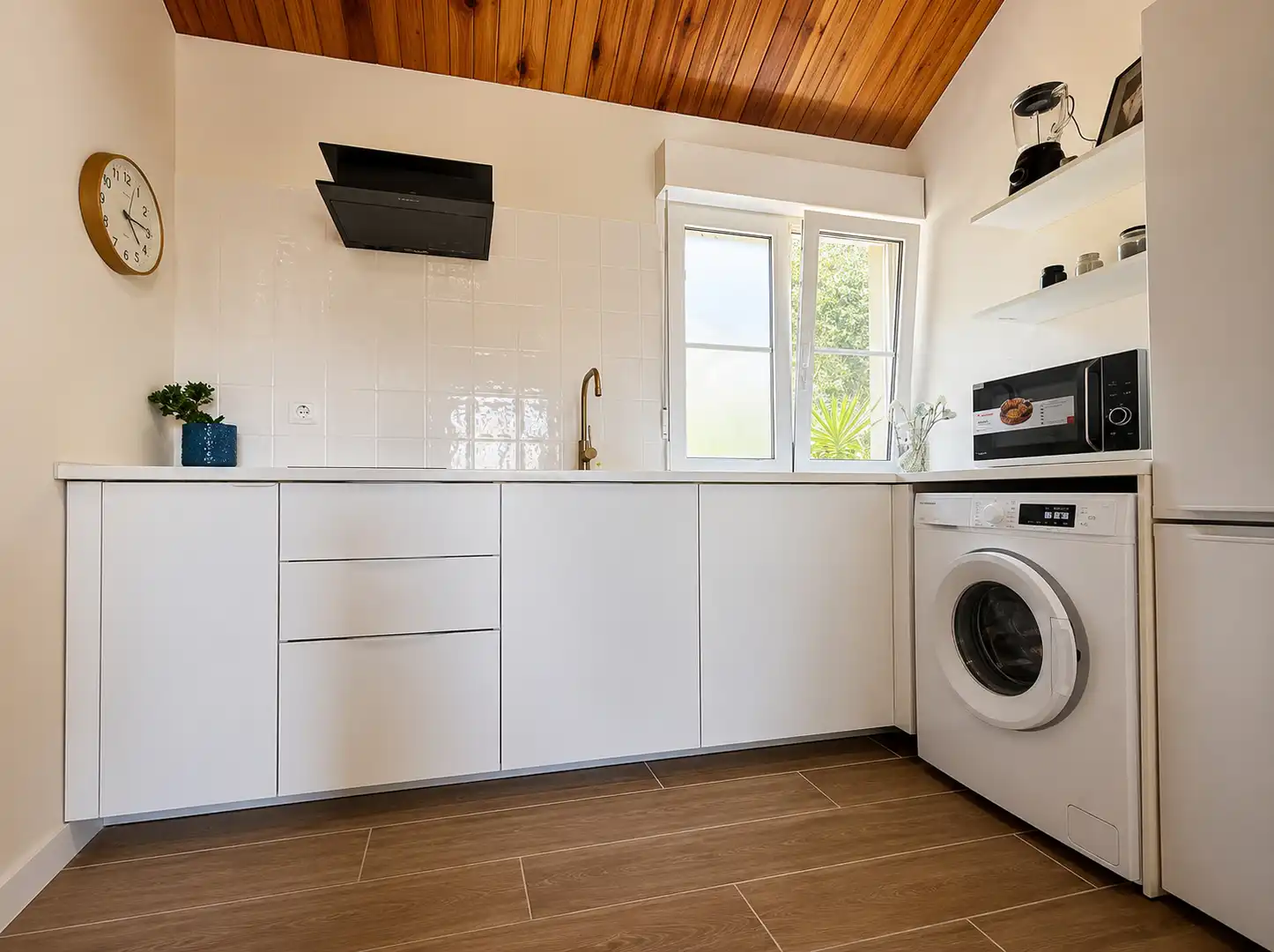 Küche von Wohnung zur Miete in Piélagos mit Terrasse, Möbliert und Ofen