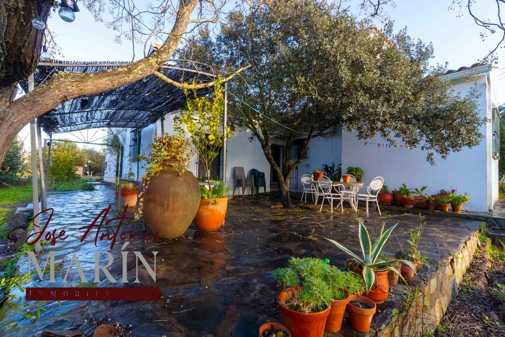 Garten von Country house zum Verkauf in Badajoz mit Privatgarten, Abstellraum und Schwimmbad
