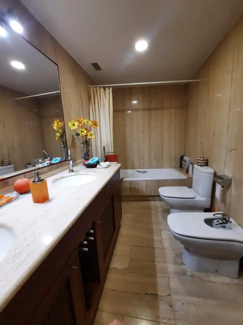 Bathroom of Flat for sale in Lorca  with Parquet flooring, Storage room and Furnished