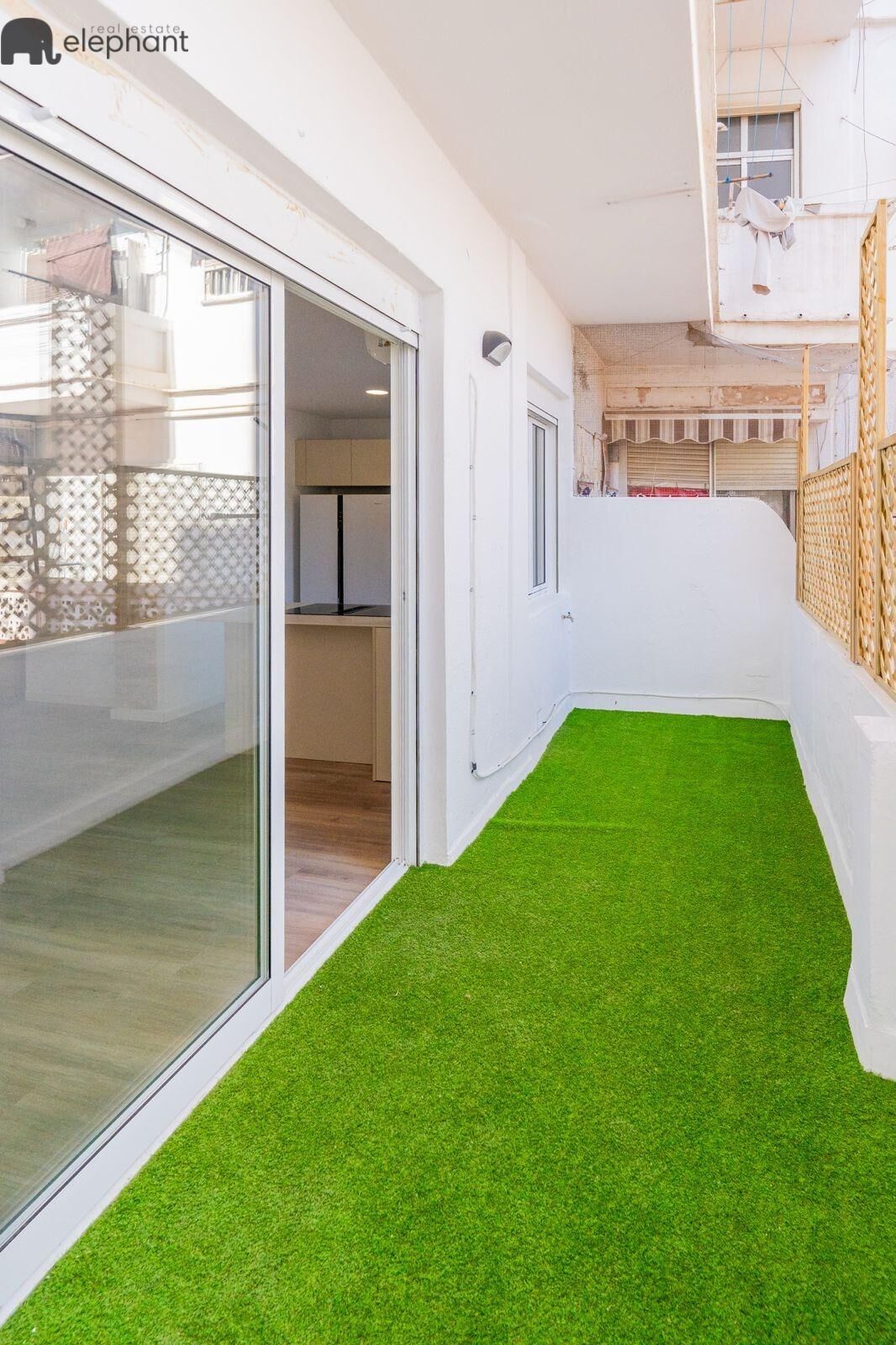 Terrace of Apartment for sale in  Valencia Capital  with Air Conditioner, Heating and Balcony