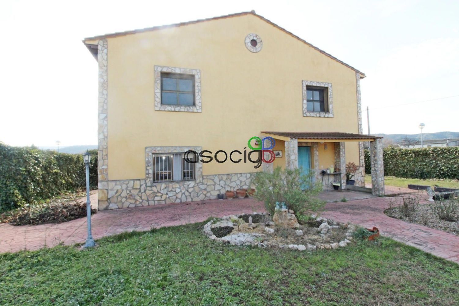 Exterior view of House or chalet for sale in Espinosa de Henares  with Heating, Terrace and Furnished