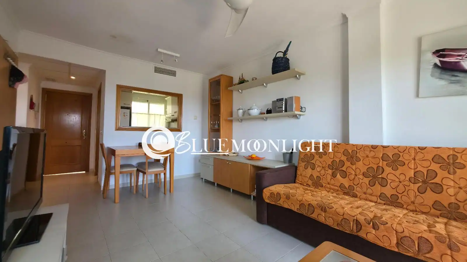 Sala de estar de Ático en venta en Peñíscola / Peníscola con Aire acondicionado, Calefacción y Terraza