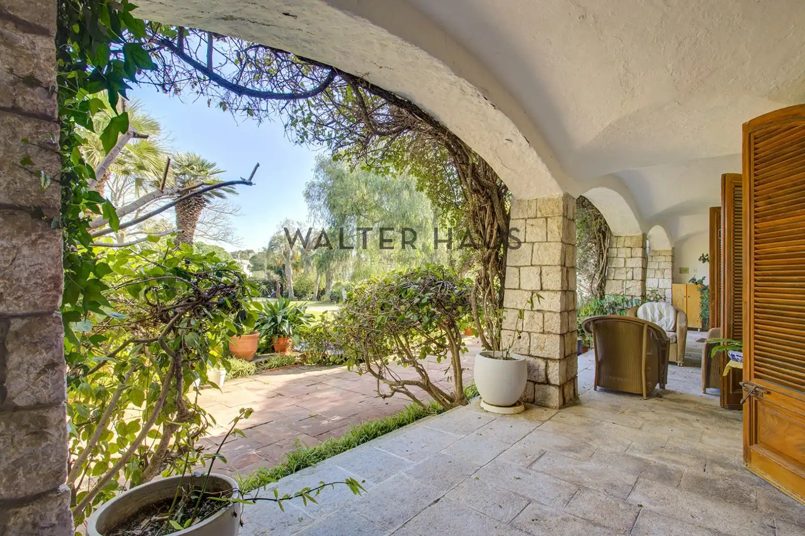 Terrasse von Haus oder Chalet zum Verkauf in Sitges mit Klimaanlage, Heizung und Privatgarten