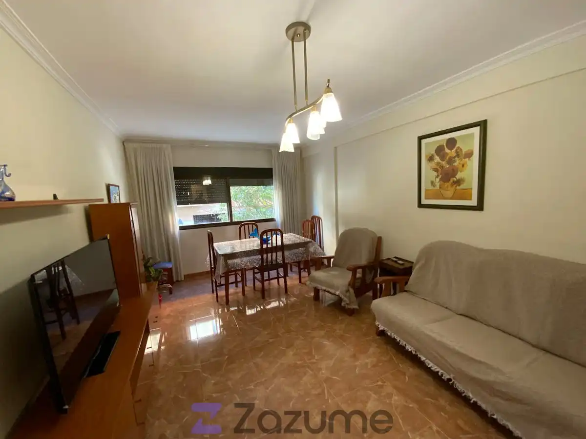 Living room of Flat for rent in Valencia  with Air Conditioner, Heating and Terrace