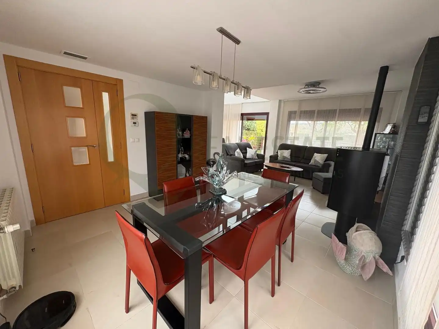 Dining room of Flat for sale in Mutxamel  with Air Conditioner, Private garden and Terrace
