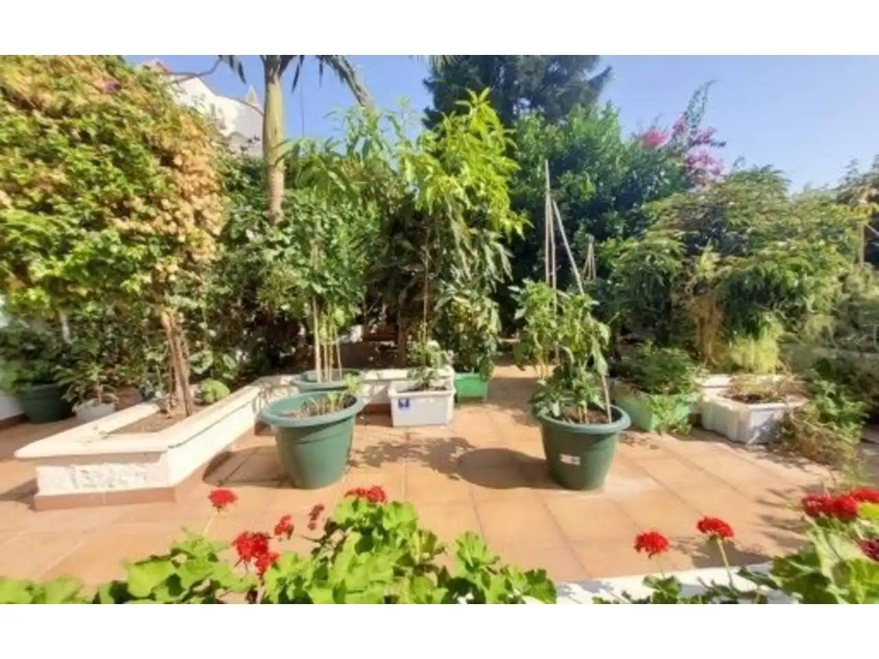 Terraza de Casa o chalet en venta en Almuñécar con Aire acondicionado, Jardín privado y Piscina comunitaria