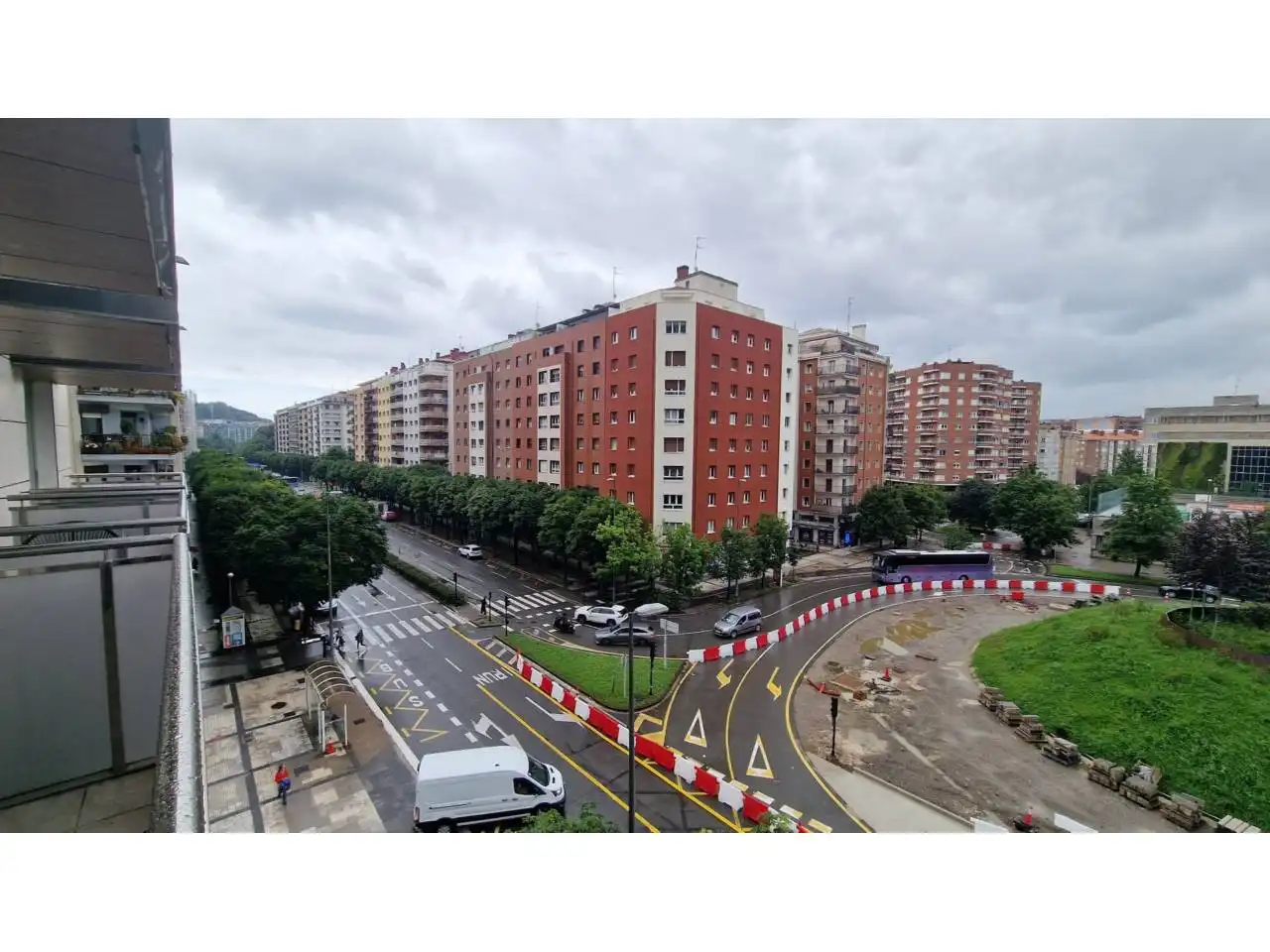 Vista exterior de Pis de lloguer en Donostia - San Sebastián  amb Calefacció, Terrassa i Moblat