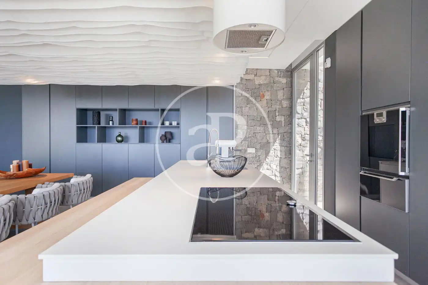 Cocina de Casa o chalet en venta en Altea con Aire acondicionado, Calefacción y Jardín privado