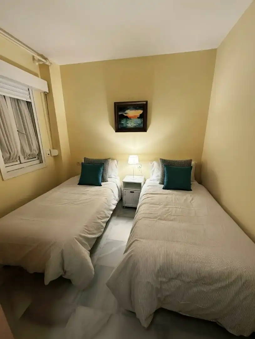 Bedroom of Flat for rent in El Puerto de Santa María  with Air Conditioner, Terrace and Furnished